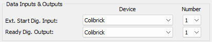 Digital Outputs and Inputs Colibrick